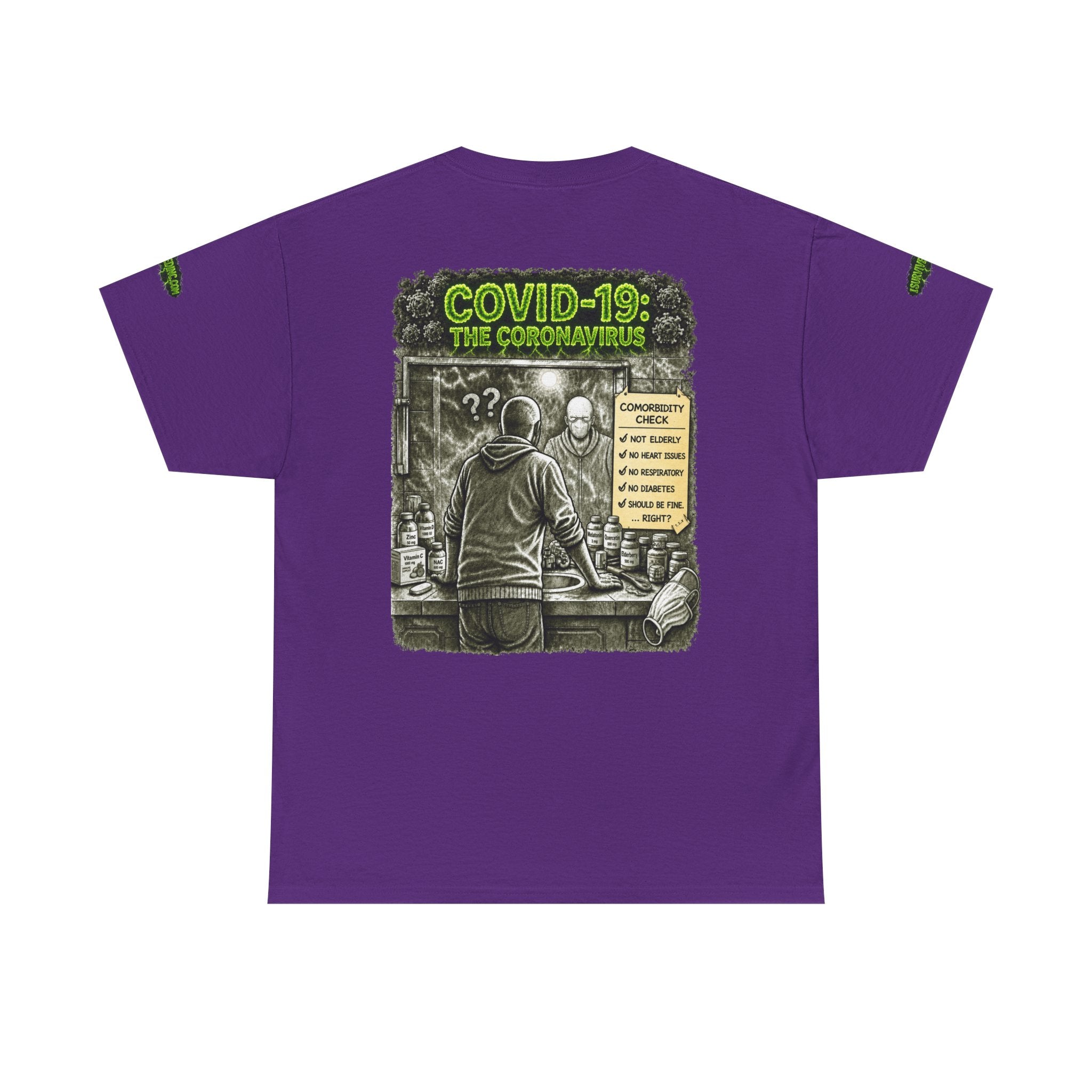 I Survived 2020 — PANDEMIC S1:E1: Director's Cut Special Edition "COVID-19: The Coronavirus" Unisex Heavy Cotton Tee