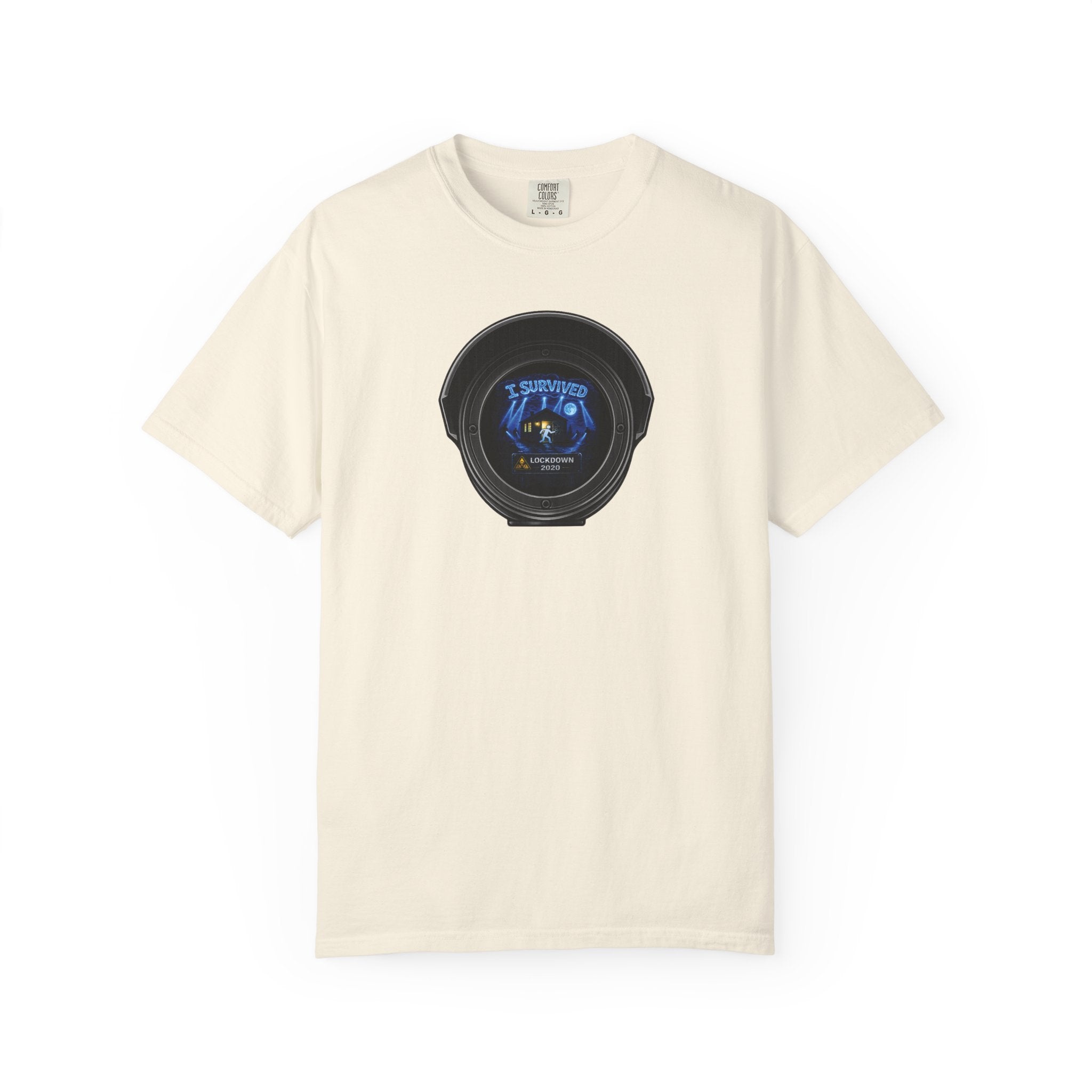 I Survived 2020 —  LOCKDOWN S3:E3: Director's Cut "Remote Schooling" Unisex Garment-Dyed T-shirt