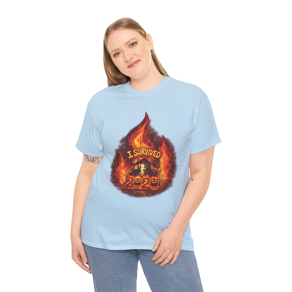 I Survived 2020 — Director's Cut S2:E3 "The California Wildfires" | Wildfire Edition Memorial Unisex Heavy Cotton Tee