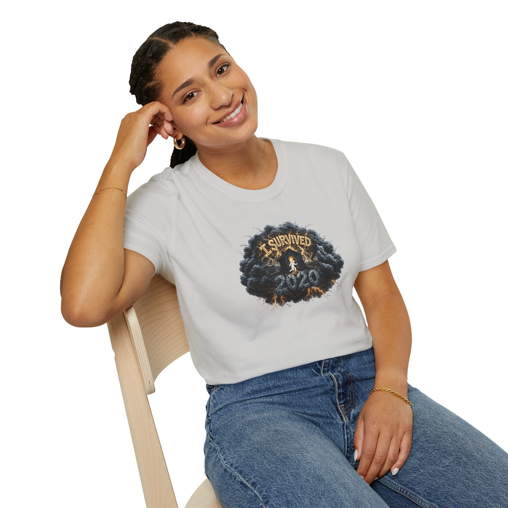 I Survived 2020 —  Original PILOT Design: Director's Cut Unisex Softstyle T-Shirt