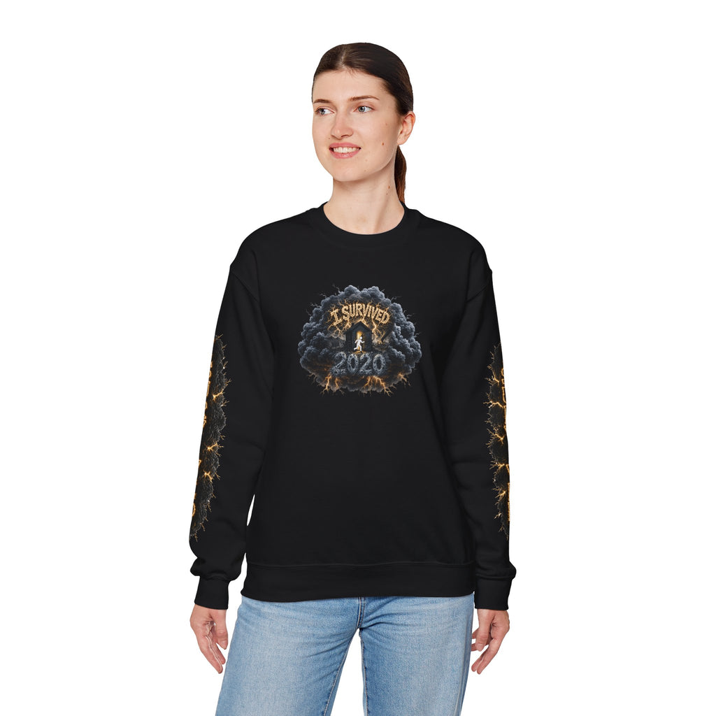I Survived 2020 — Original PILOT Design: Director's Cut Special Edition Unisex Heavy Blend™ Crewneck Sweatshirt