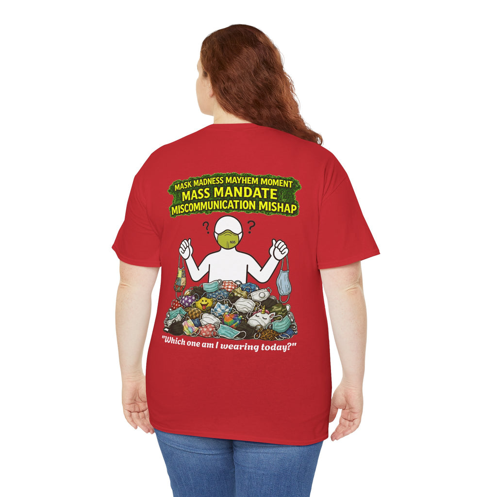 I Survived 2020 — PANDEMIC S1:E4: Director's Cut "Mask Madness" Unisex Heavy Cotton Tee