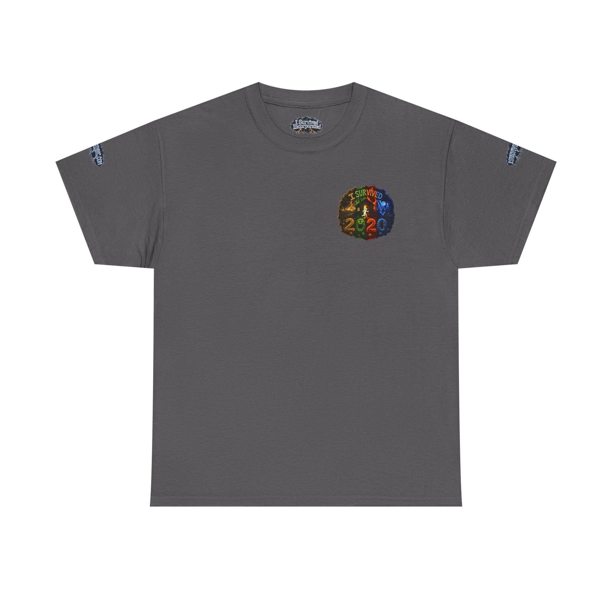 I Survived 2020 — "No Signal" Test Pattern Tee Alien Broadcast Finale Special Edition Summer Premiere Unisex Heavy Cotton Tee