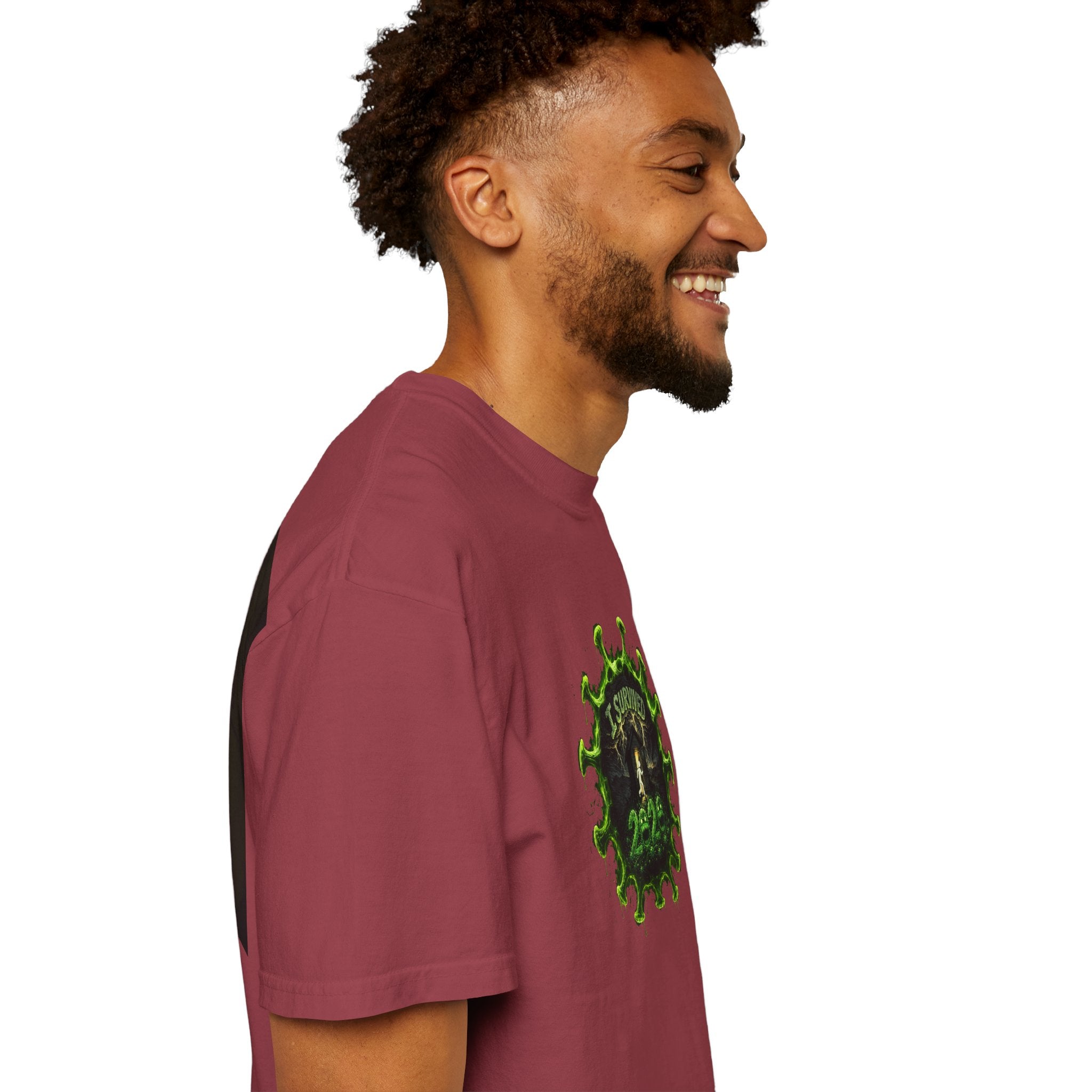 I Survived 2020 — PANDEMIC S1:E3: Director's Cut "The Jab!" Unisex Garment-Dyed T-shirt