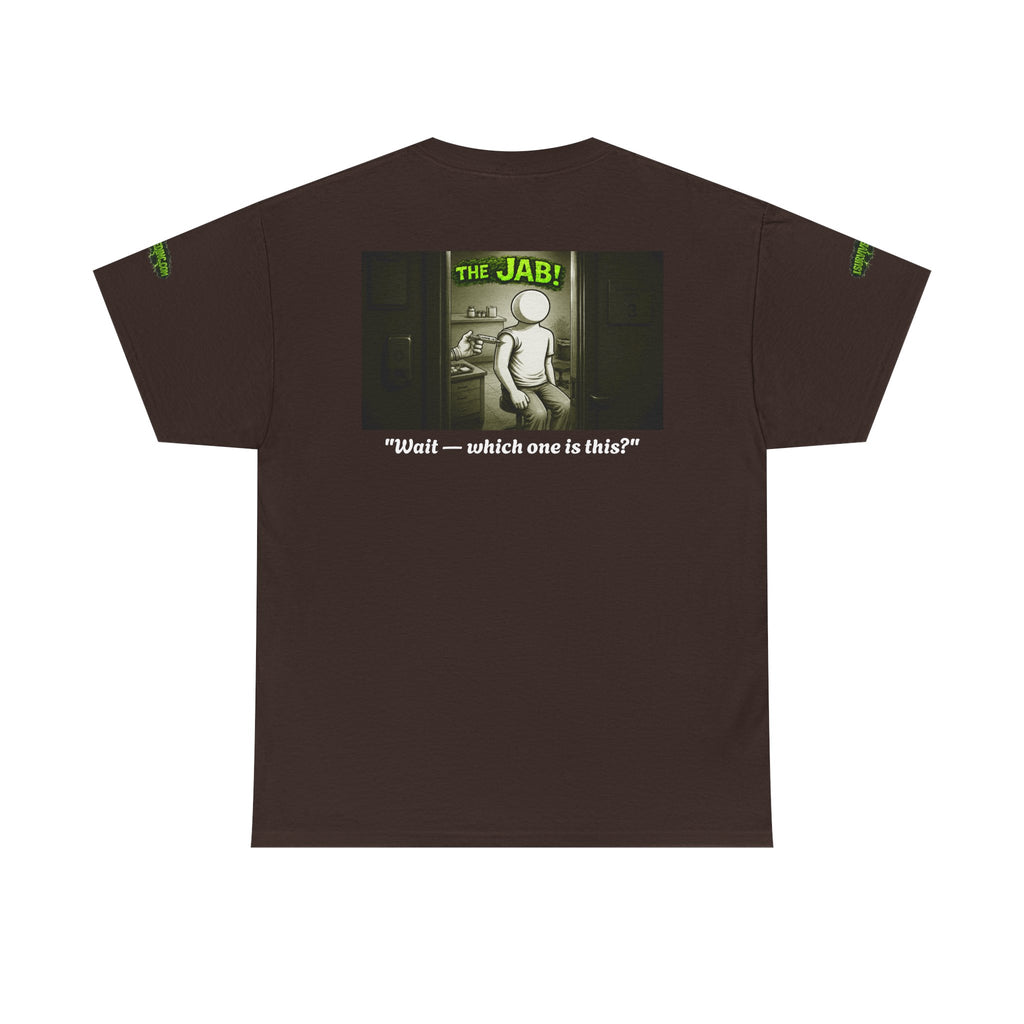 I Survived 2020 — PANDEMIC S1:E3: Director's Cut Special Edition "The Jab!" Unisex Heavy Cotton Tee