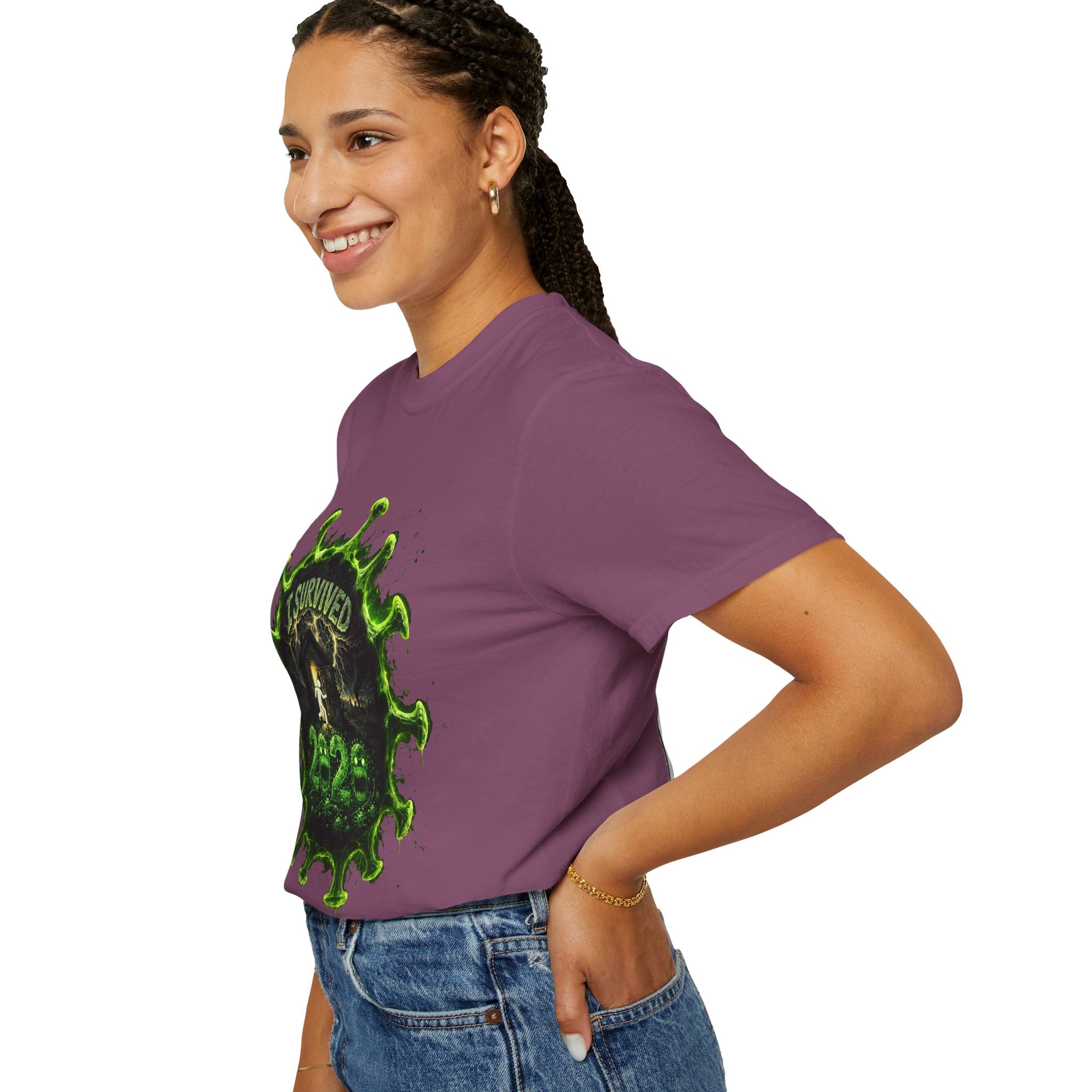 I Survived 2020 — Director's Cut S1:E5 "Delivery Doomsday" | Pandemic Edition Unisex Garment-Dyed T-shirt