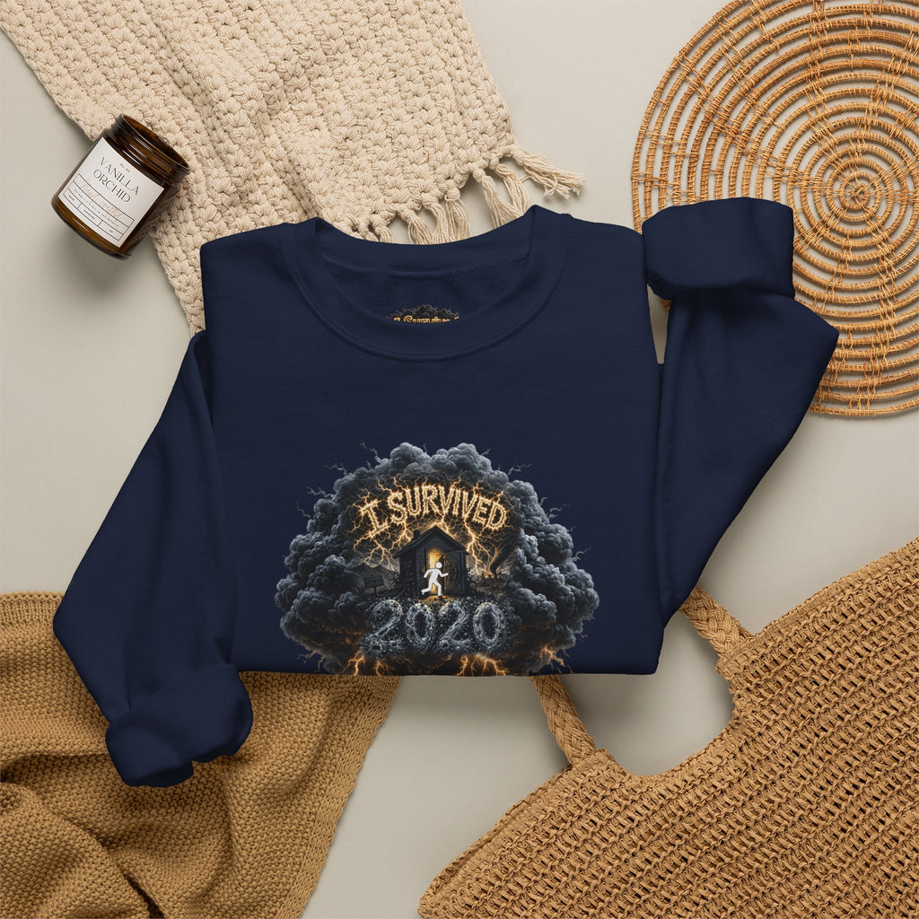 I Survived 2020 — Original PILOT Design: Director's Cut Special Edition Unisex Heavy Blend™ Crewneck Sweatshirt