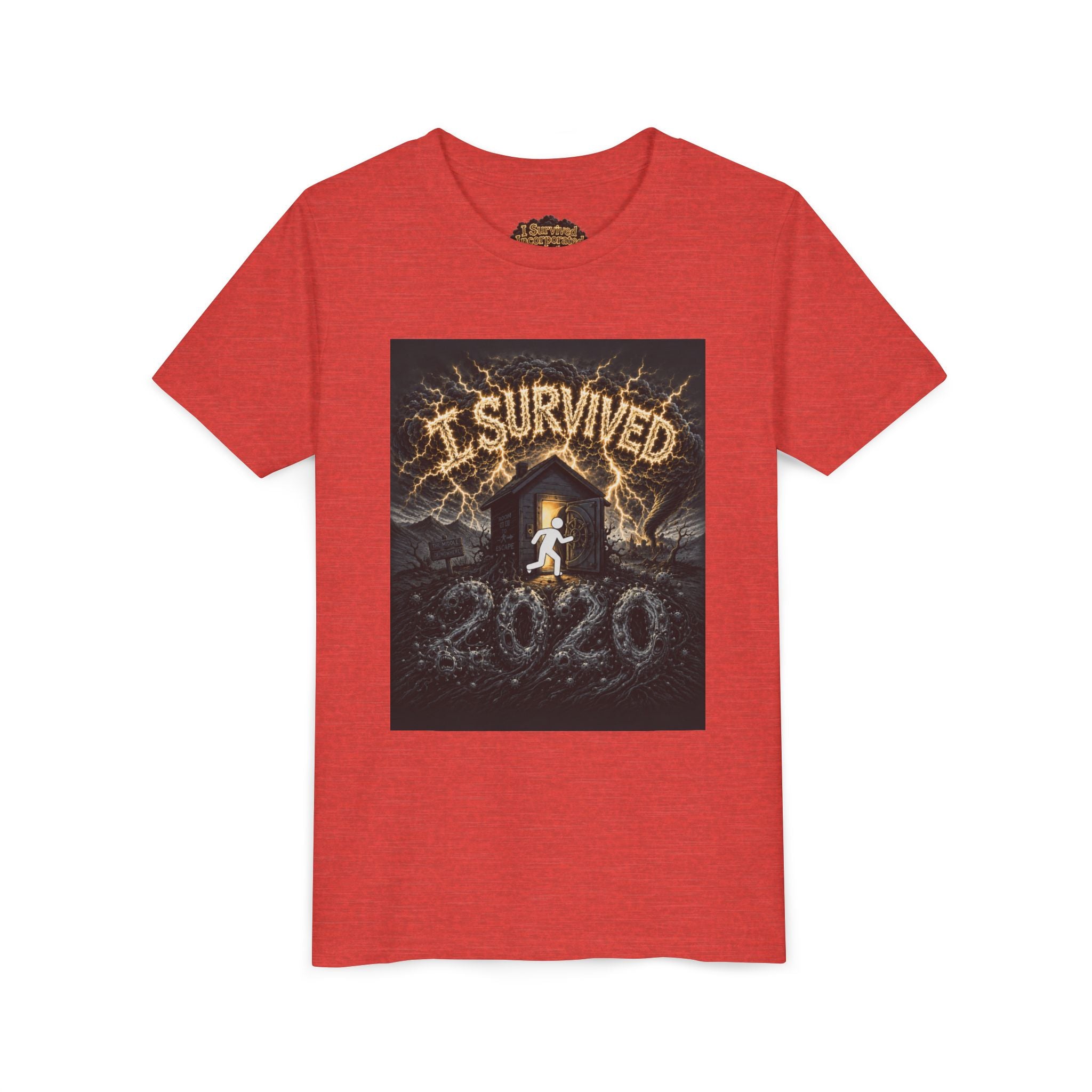 I Survived 2020 — Original Design Teaser Tee | Season 1 Premiere Drop Youth Short Sleeve Tee (SPECIAL EDITION)