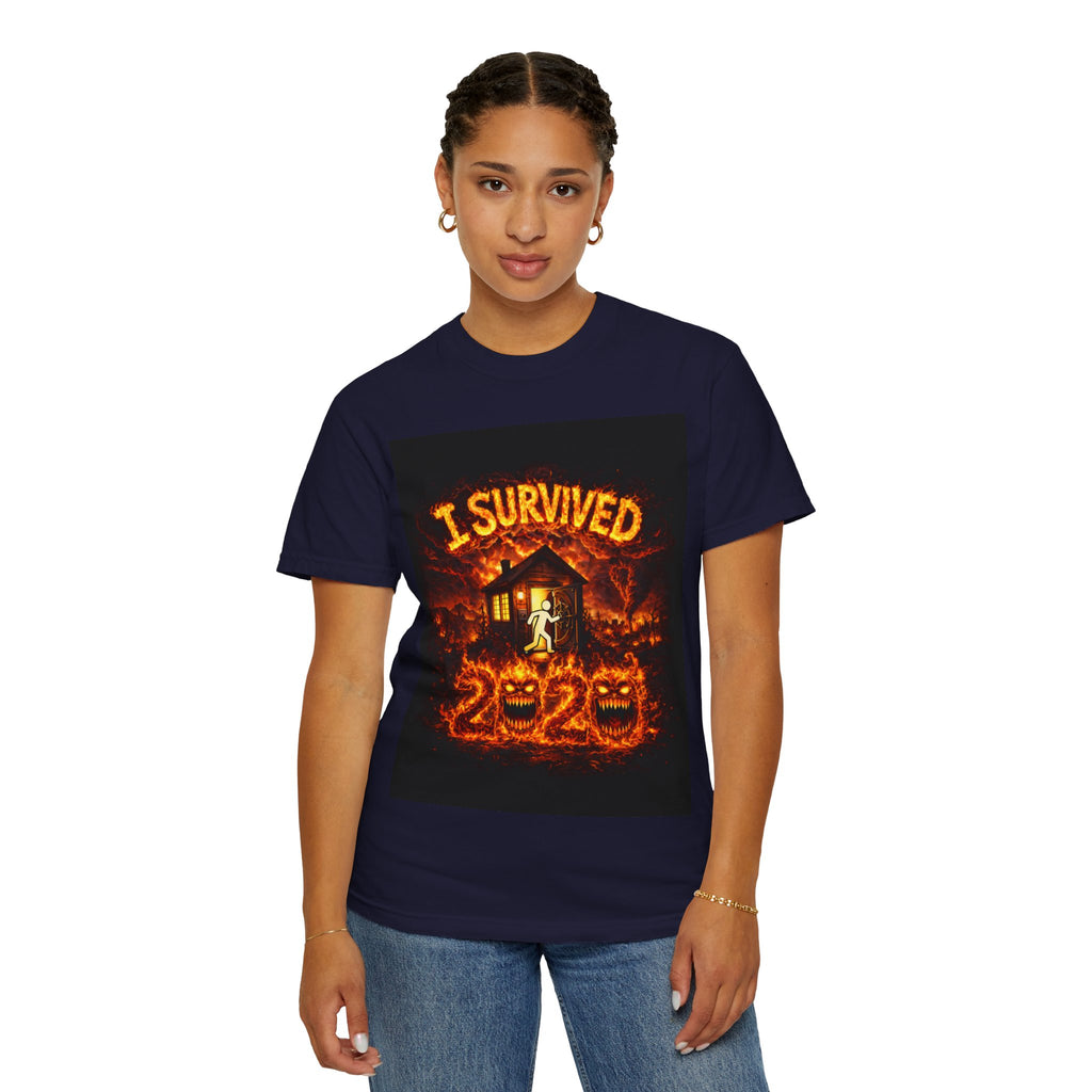 I Survived 2020 — S2:E3 "The California Wildfires" | Wildfire Edition Memorial Unisex Garment-Dyed T-shirt