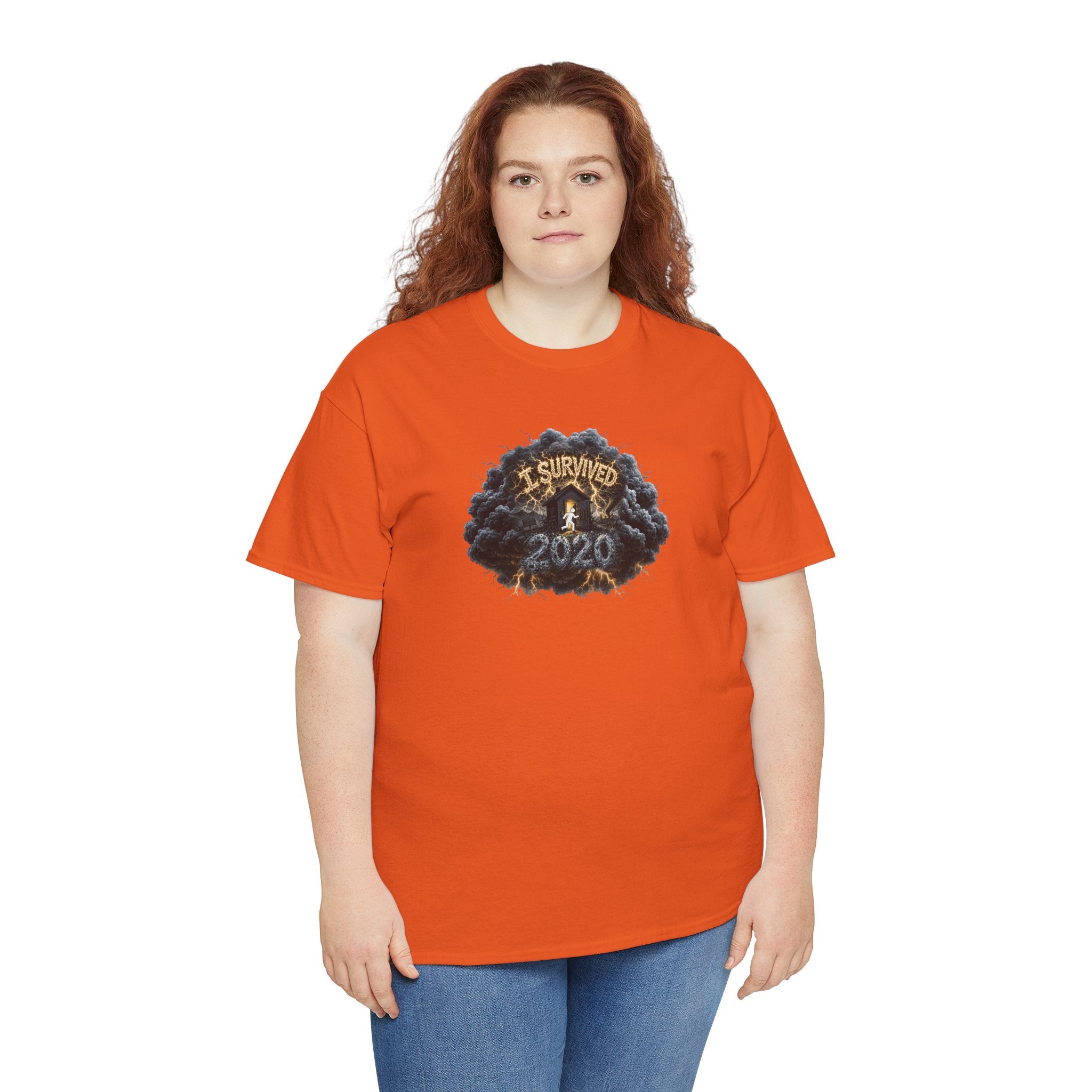 I Survived 2020 — Original PILOT Design: Director's Cut Unisex Heavy Cotton Tee