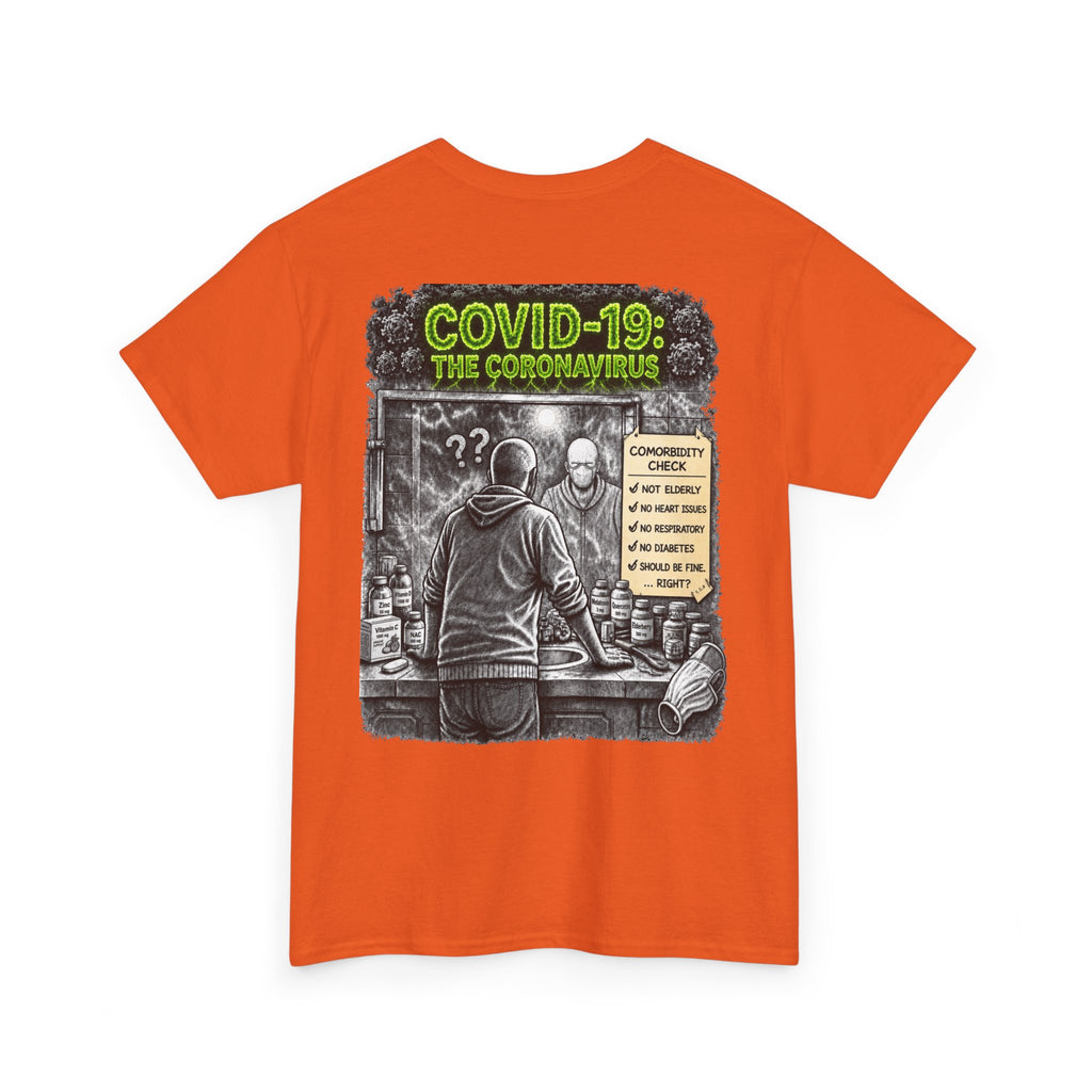 I Survived 2020 — Director's Cut S1:E1 "COVID-19: The Coronavirus" | Pandemic Edition Unisex Heavy Cotton Tee