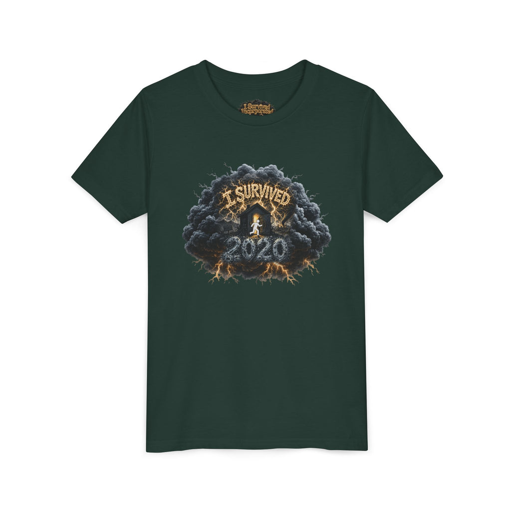 I Survived 2020 — Director's Cut Original Design Teaser Tee | Season 1 Premiere Drop Youth Short Sleeve Tee