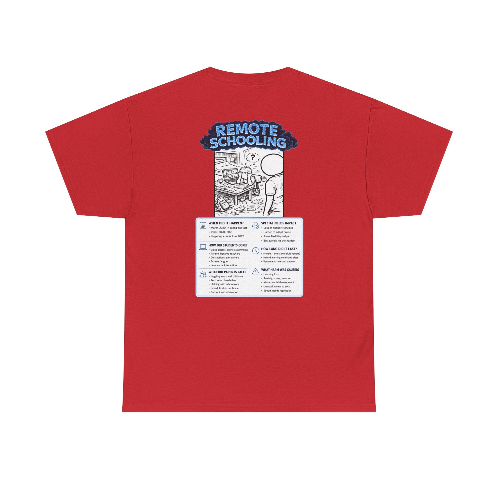 I Survived 2020 — LOCKDOWN S3:E3: "Remote Schooling" Documentary Tee