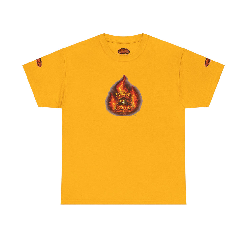 I Survived 2020 — WILDFIRES S2:E2: Director's Cut Special Edition "The Bobcat Fire" Memorial Unisex Heavy Cotton Tee