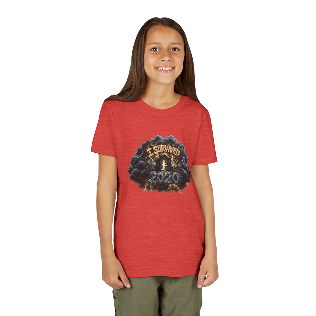 I Survived 2020 — Director's Cut Original Design Teaser Tee | Season 1 Premiere Drop Youth Short Sleeve Tee