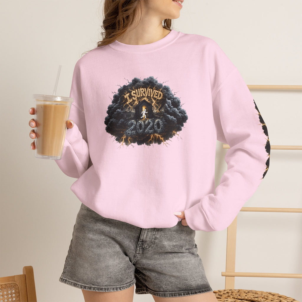 I Survived 2020 — Original PILOT Design: Director's Cut Special Edition Unisex Heavy Blend™ Crewneck Sweatshirt
