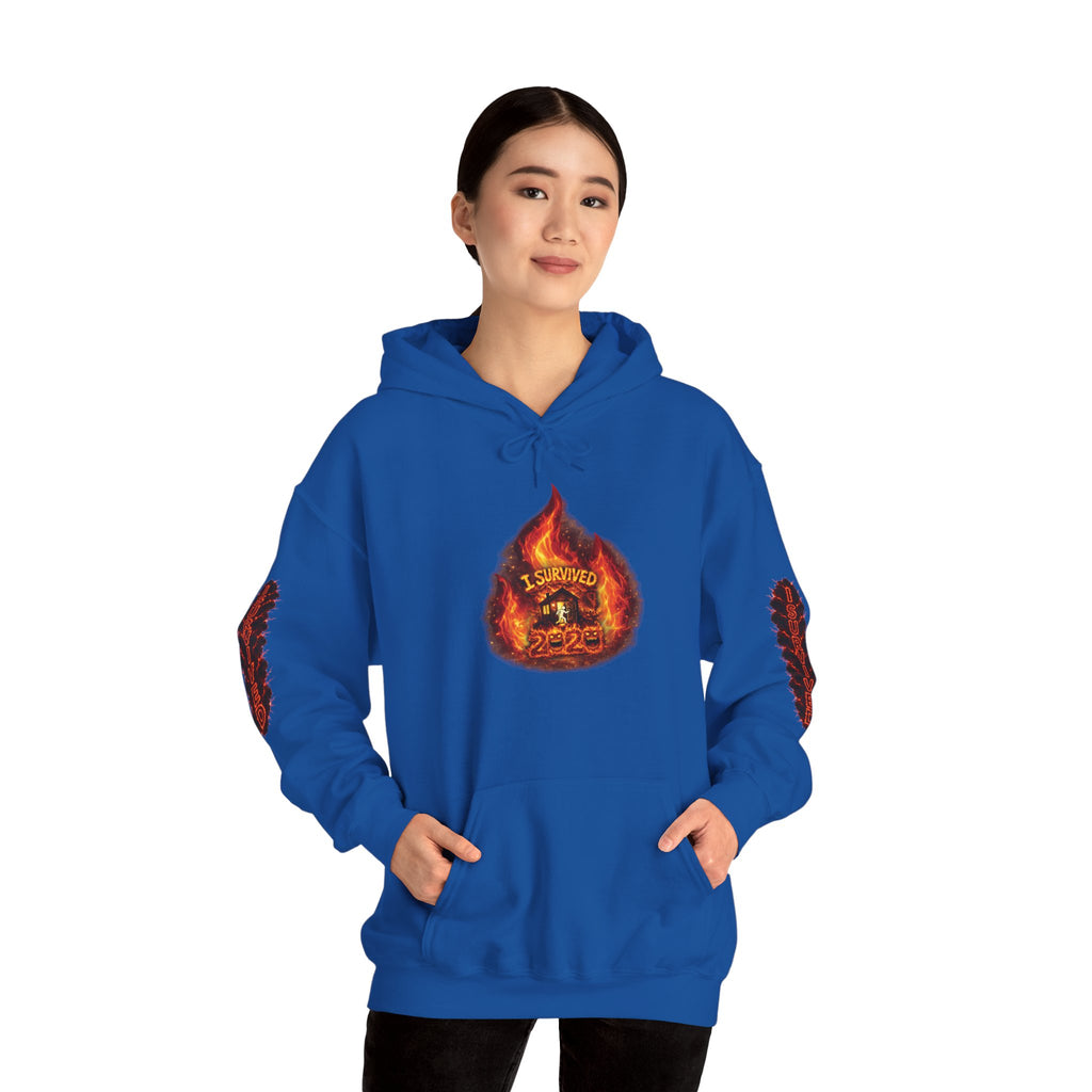 I Survived 2020 — Director's Cut S2:E3 "The California Wildfires" | Wildfire Edition Memorial Hoodie Sweatshirt