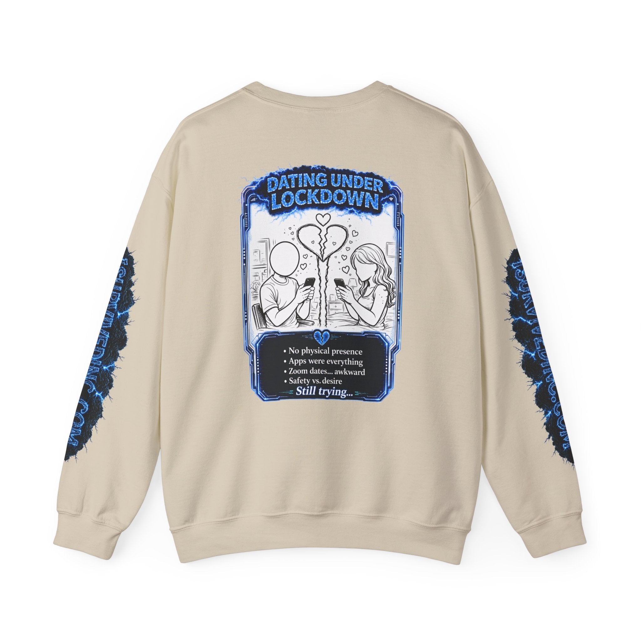 I Survived 2020 — LOCKDOWN S3:E2: Special Edition "Dating Under Lockdown" Unisex Heavy Blend™ Crewneck Sweatshirt