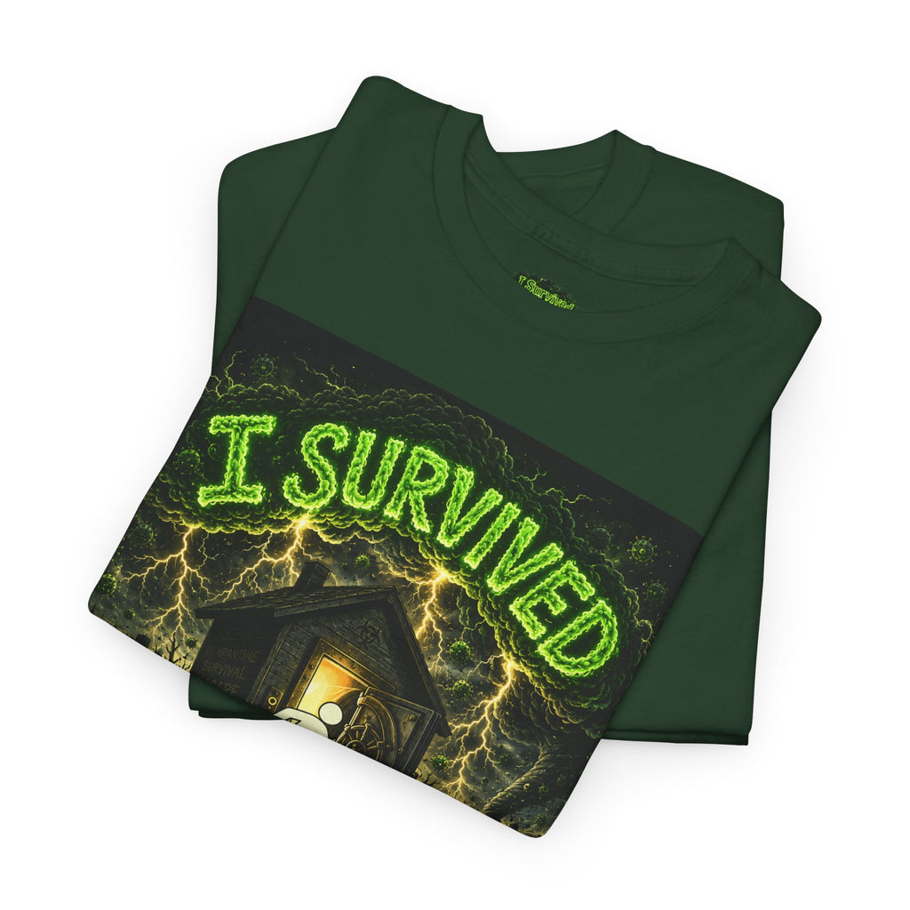 I Survived 2020 — S1:E2 "The Coming of COVID" | Pandemic Edition Unisex Heavy Cotton Tee