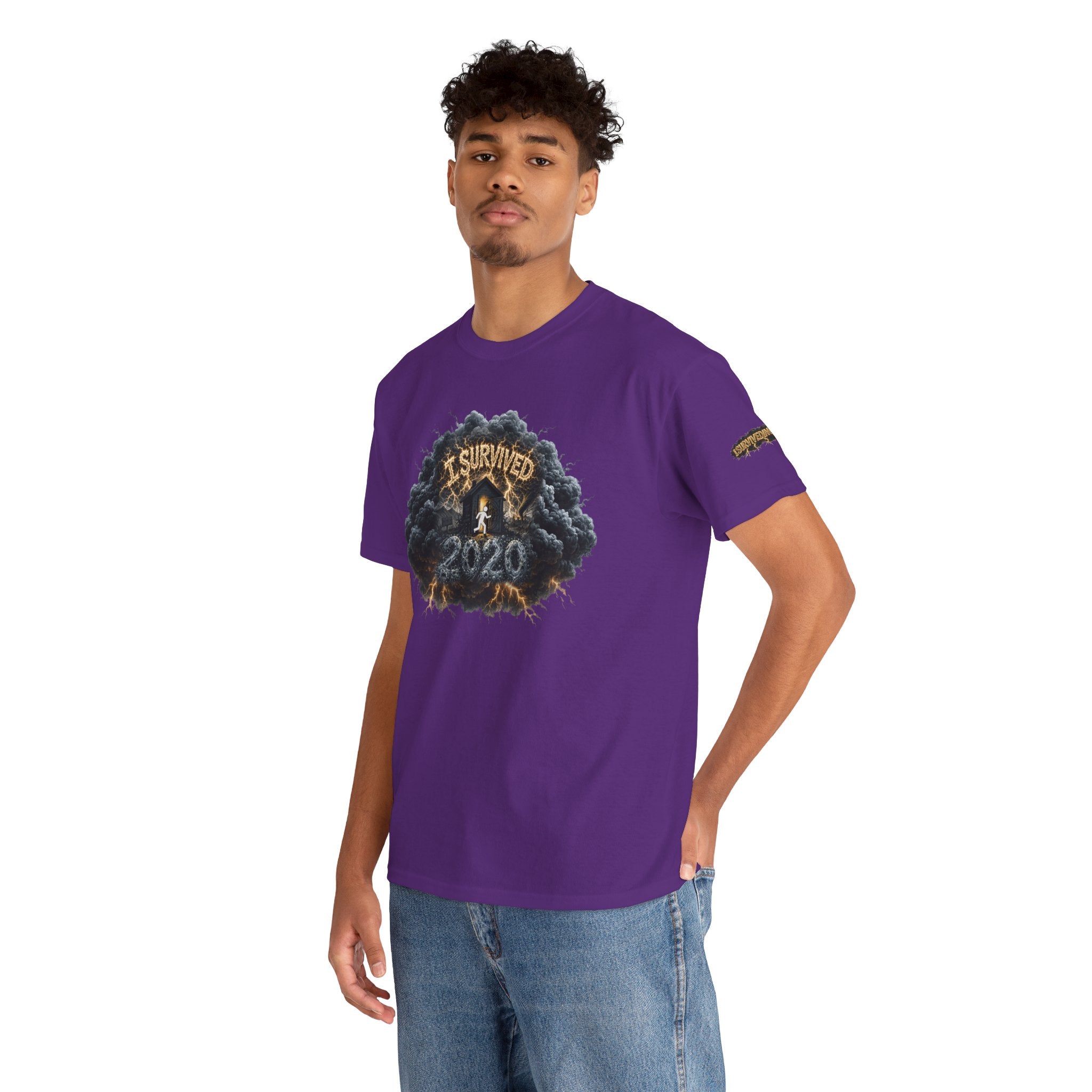 I Survived 2020 — Director's Cut Original Design Teaser Tee | Season 1 Premiere Drop Unisex Heavy Cotton Tee (SPECIAL EDITION)