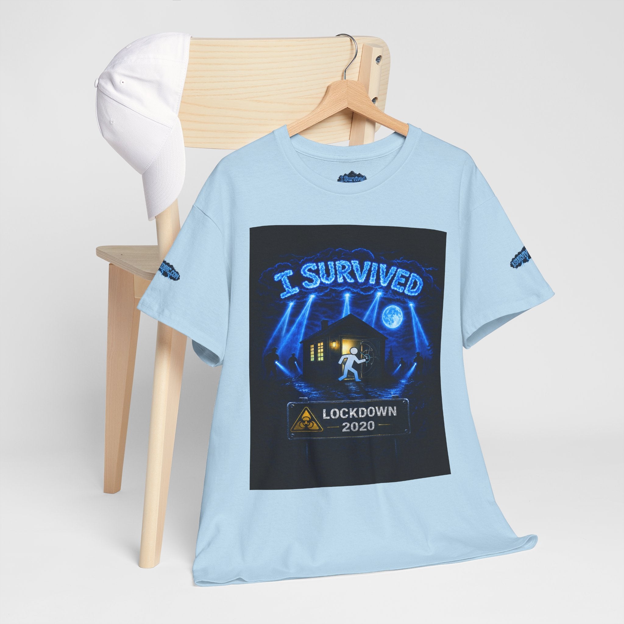 J'ai survécu à 2020 — S3:E1 « Quarantaine » | T-shirt unisexe en coton épais édition Confinement (ÉDITION SPÉCIALE)
