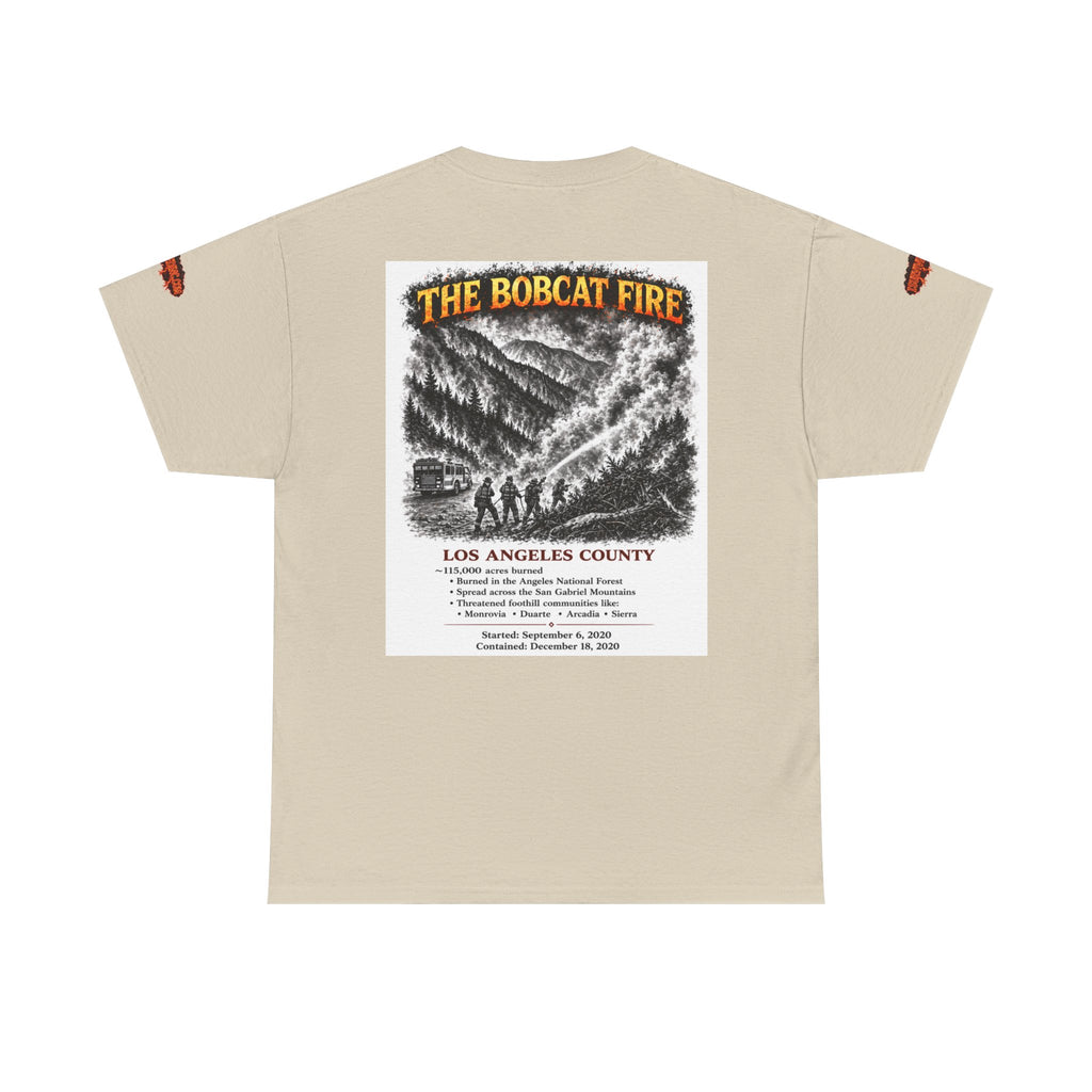 I Survived 2020 — S2:E2 "The Bobcat Fire" | Wildfire Edition Memorial Unisex Heavy Cotton Tee (SPECIAL EDITION)