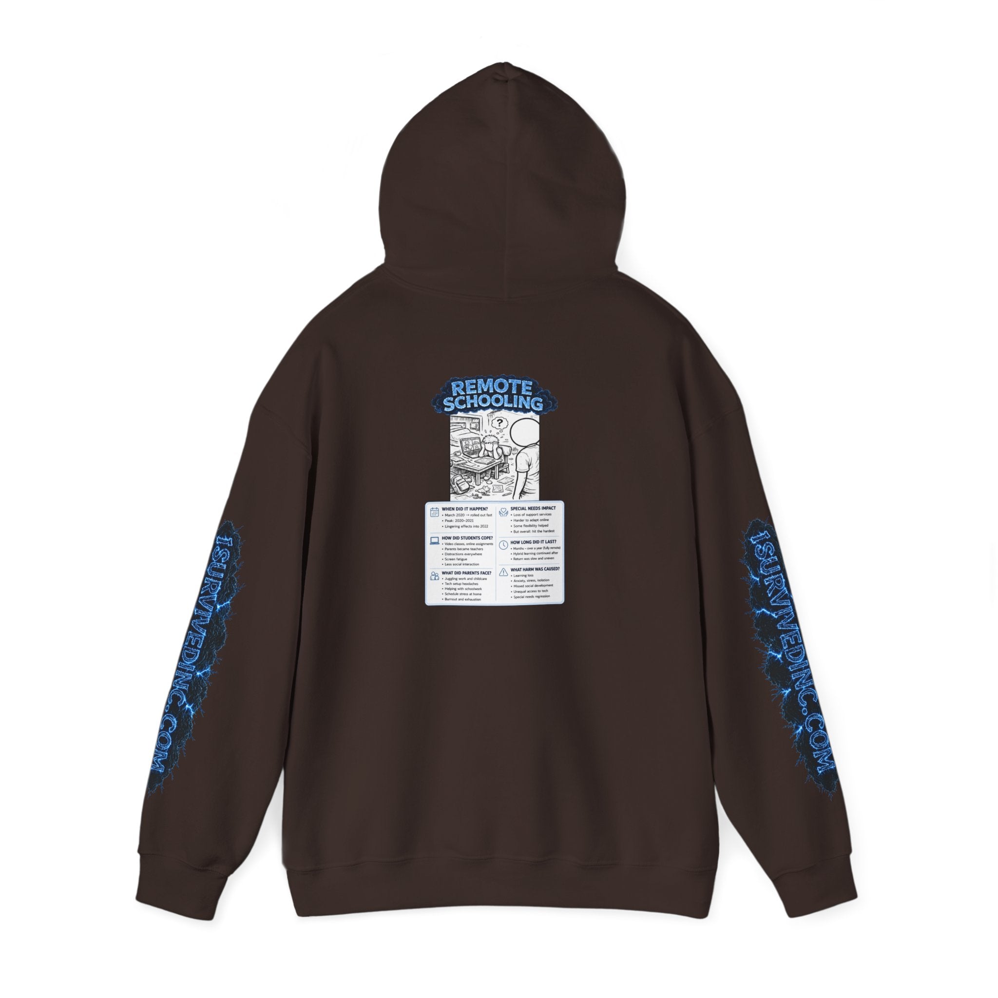 I Survived 2020 — LOCKDOWN S3:E3: "Remote Schooling" Hoodie