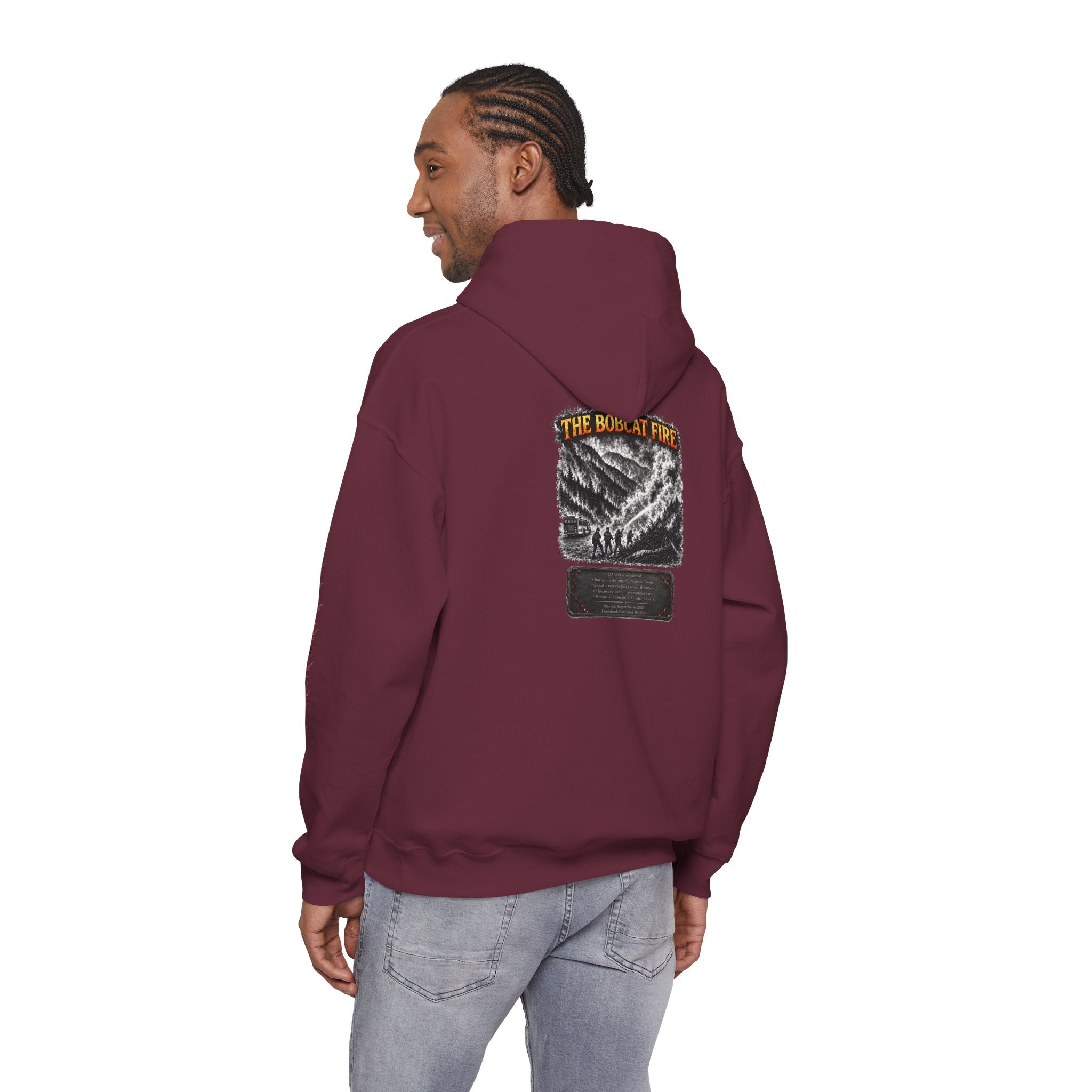 I Survived 2020 — Director's Cut S2:E2 "The Bobcat Fire" | Wildfire Edition Memorial Hoodie Sweatshirt