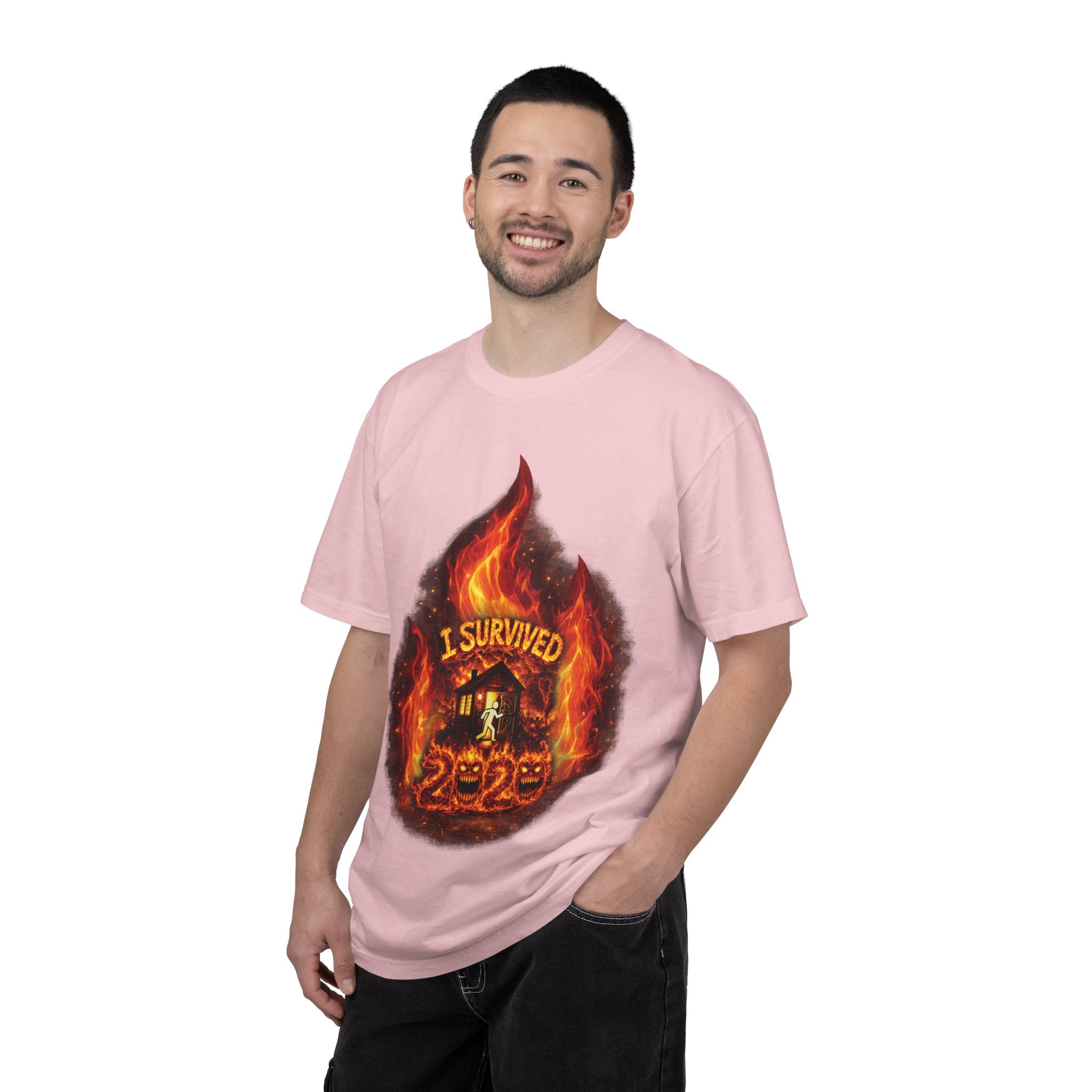 I Survived 2020 — Director's Cut S2:E3 "The California Wildfires" | Wildfire Edition Memorial Unisex Garment-Dyed T-shirt