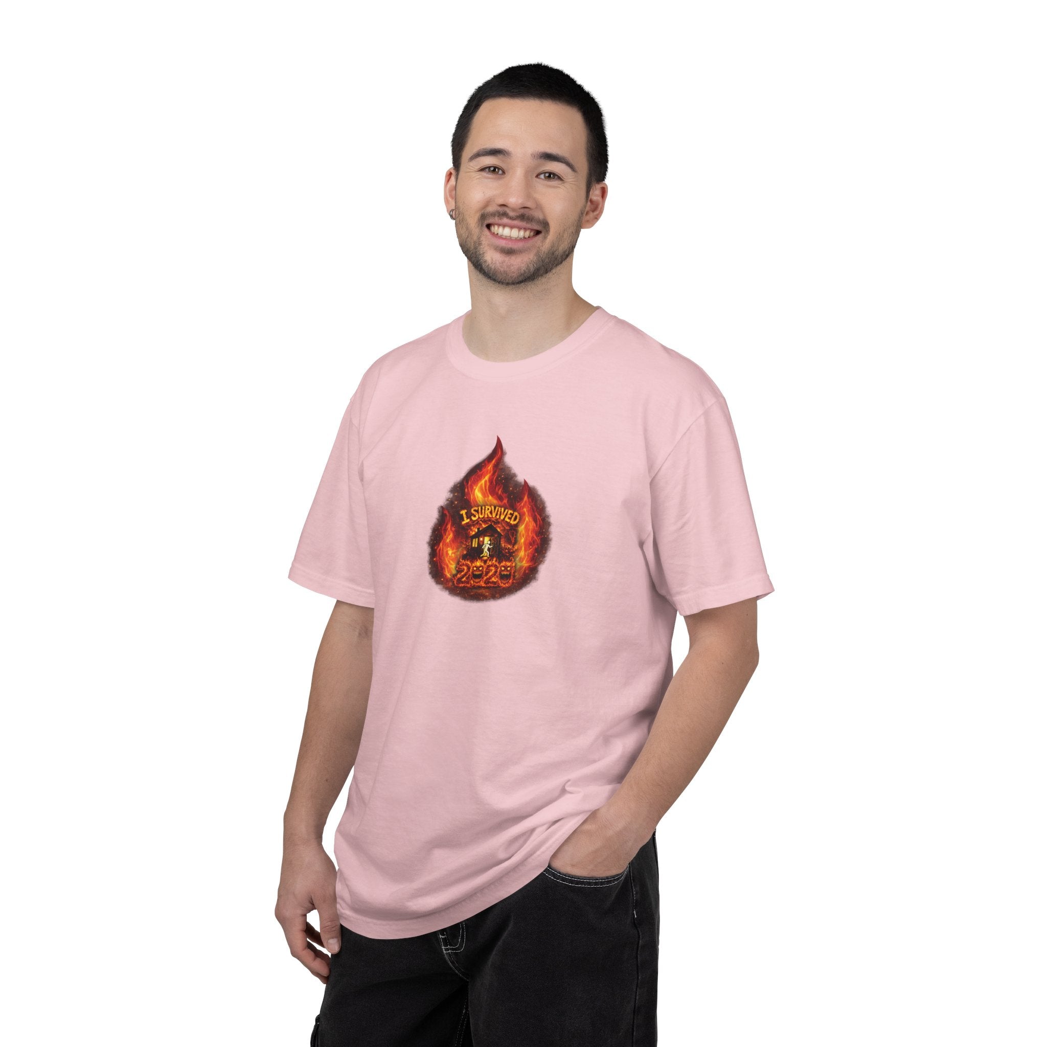 I Survived 2020 — WILDFIRES S2:E1: Director's Cut "Berry Creek" Memorial Unisex Garment-Dyed T-shirt