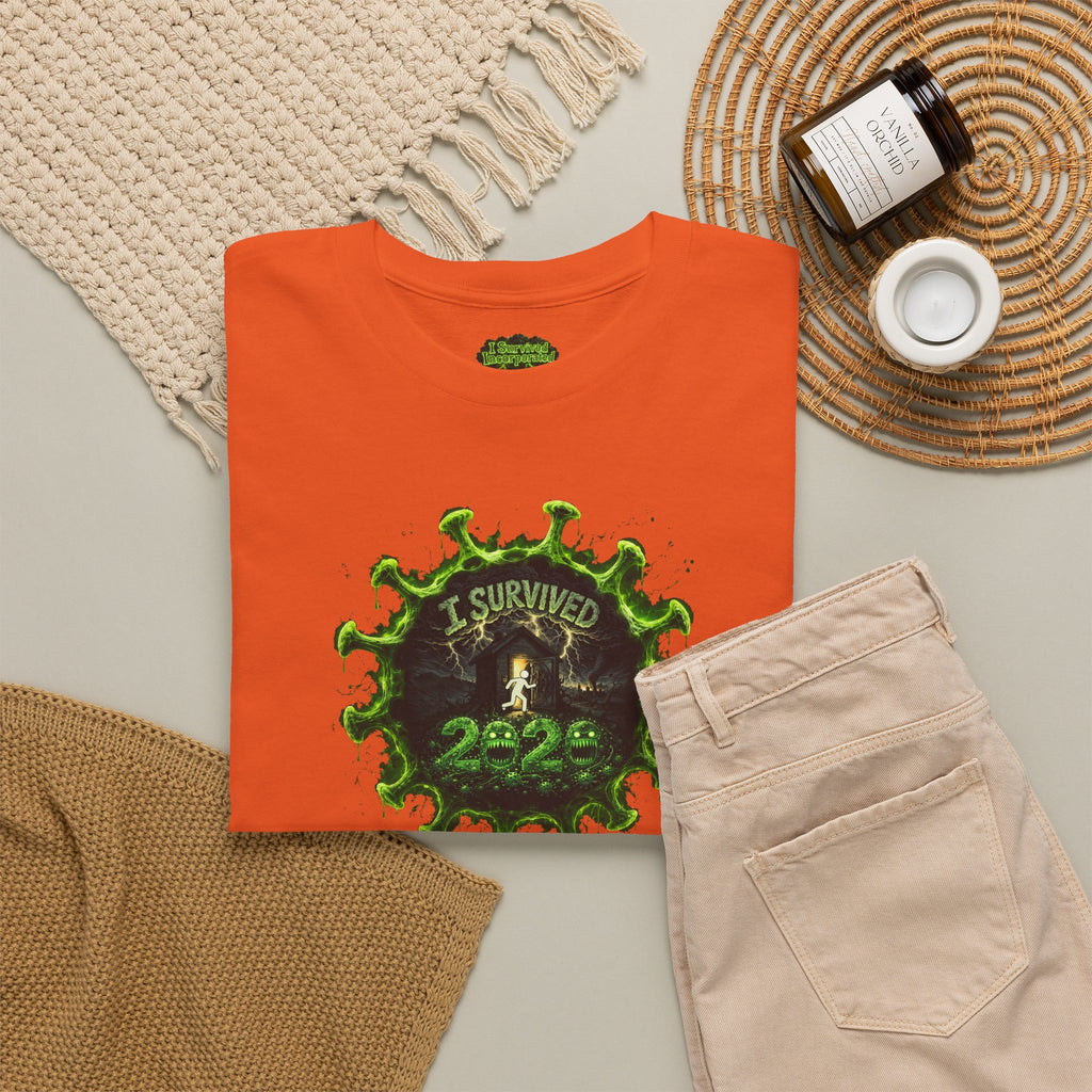 I Survived 2020 — PANDEMIC S1:E2: Director's Cut "The Coming of COVID" Unisex Heavy Cotton Tee