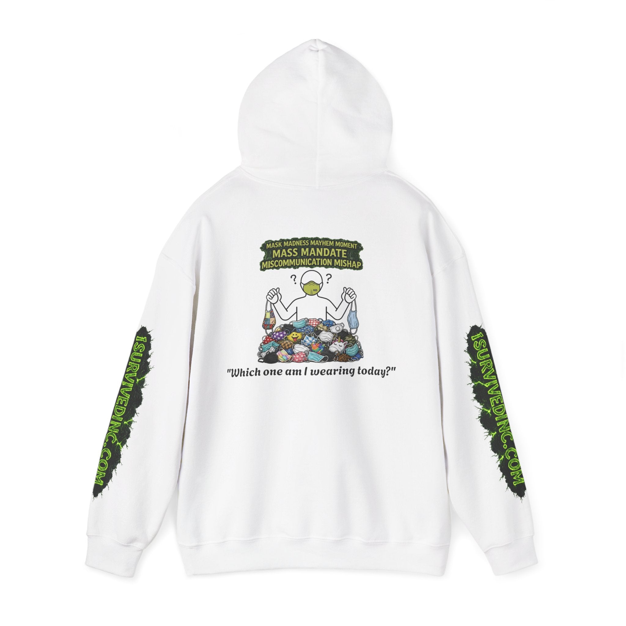 I Survived 2020 — S1:E4 "Mask Madness Mayhem Moment" | Pandemic Edition Hoodie Sweatshirt