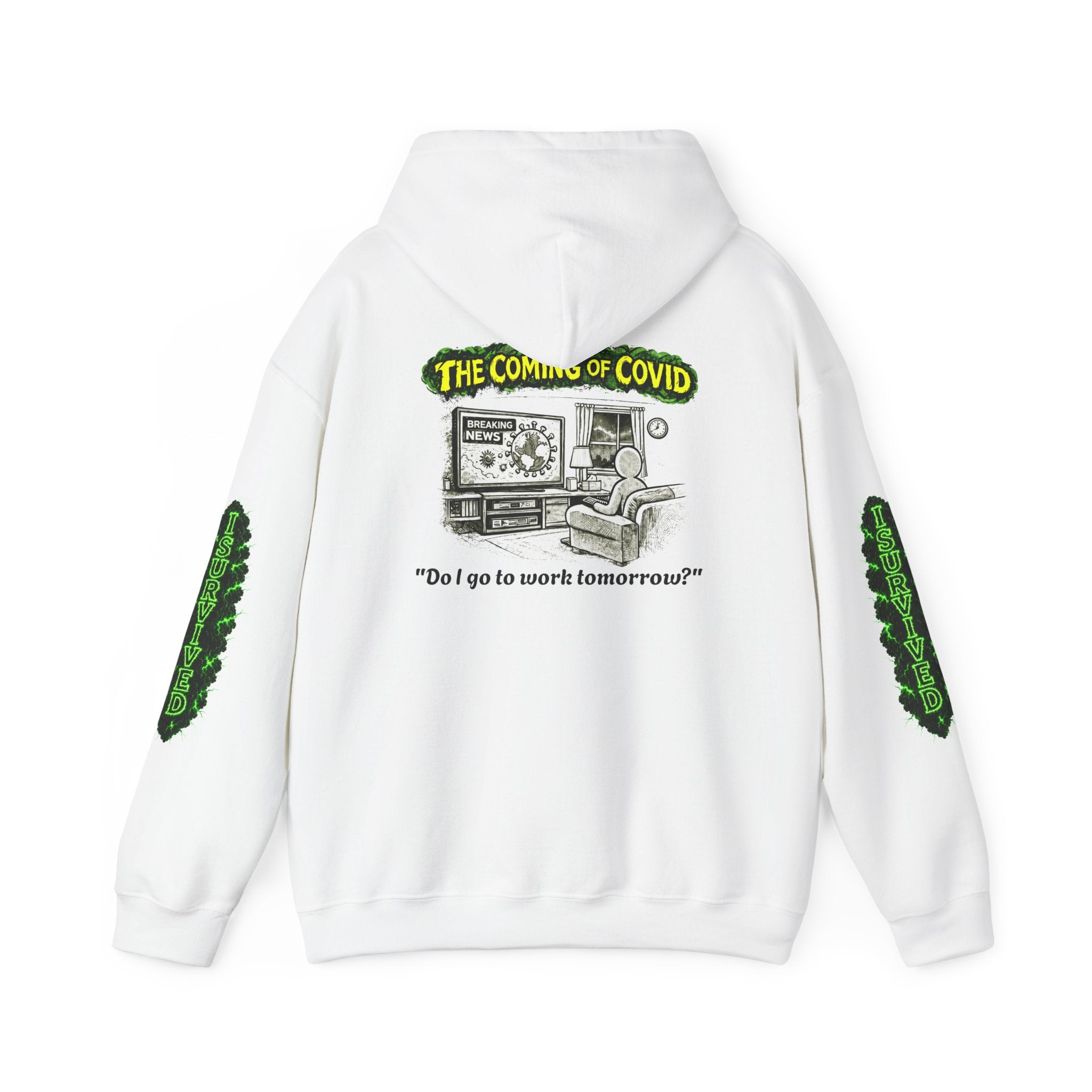 I Survived 2020 — PANDEMIC S1:E2: Director's Cut "The Coming of COVID" Hoodie