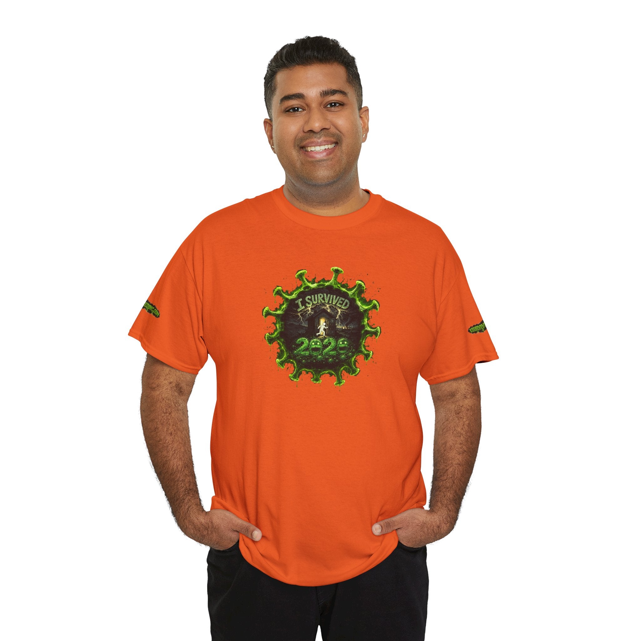 I Survived 2020 — PANDEMIC S1:E1: Director's Cut Special Edition "COVID-19: The Coronavirus" Unisex Heavy Cotton Tee