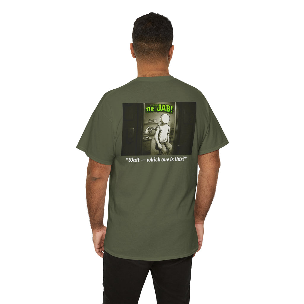 I Survived 2020 — PANDEMIC S1:E3: Director's Cut "The Jab!" Unisex Heavy Cotton Tee