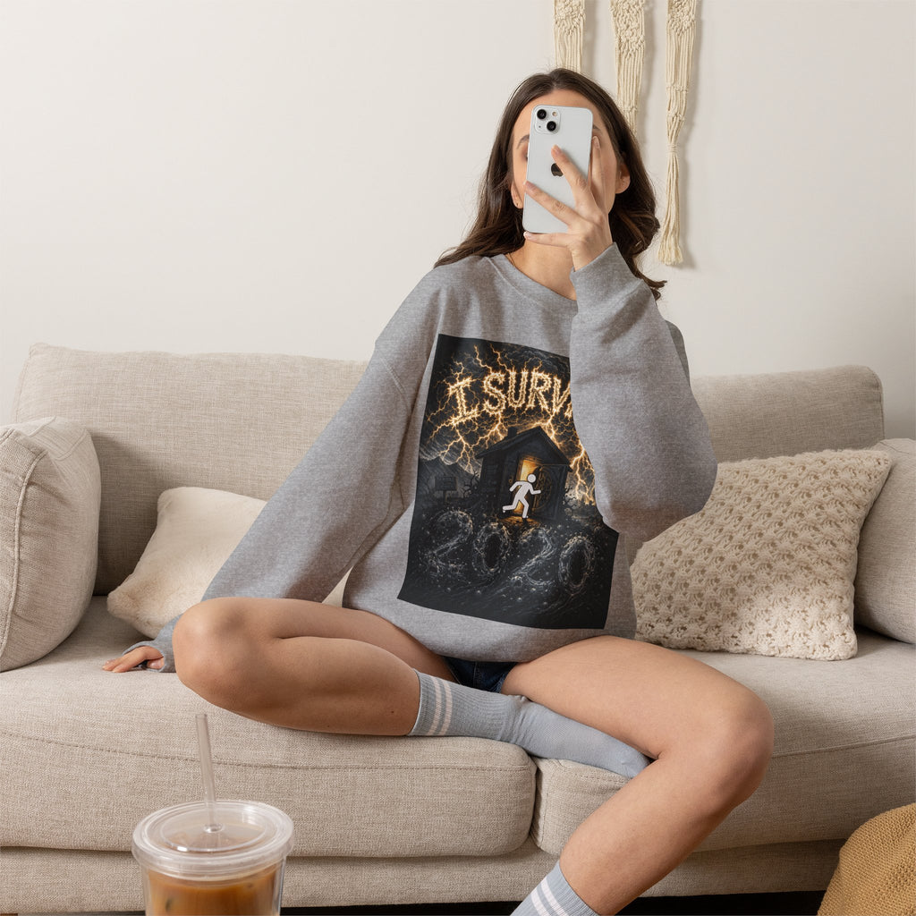 I Survived 2020 — Original PILOT Design Unisex Heavy Blend™ Crewneck Sweatshirt