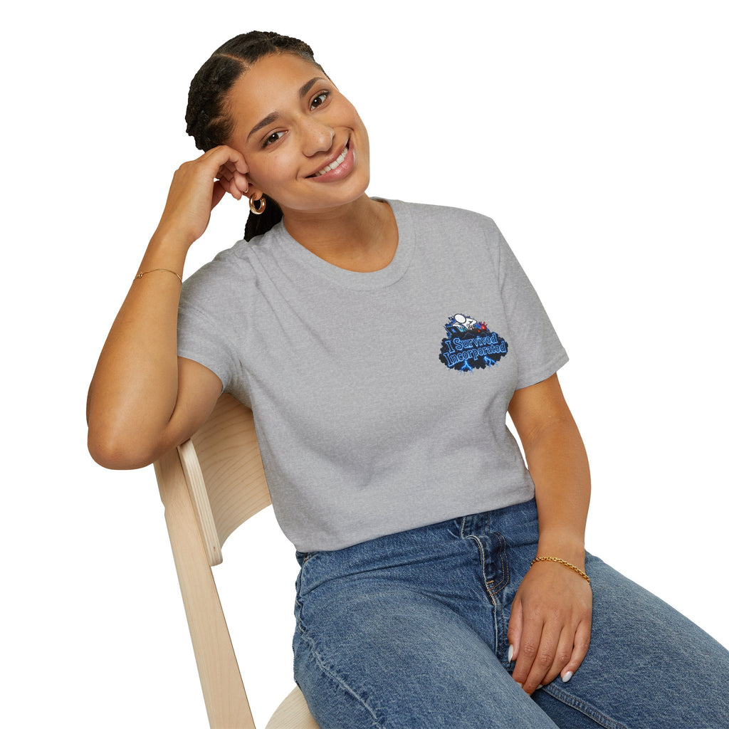 I Survived 2020 — "Please Stand By" Test Pattern Tee Lockdown Edition Summer Exclusive Unisex Softstyle T-Shirt