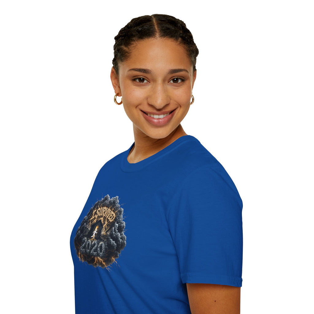 I Survived 2020 —  Original PILOT Design: Director's Cut Unisex Softstyle T-Shirt