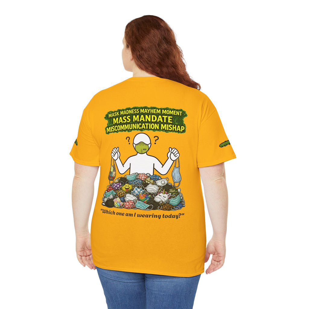 I Survived 2020 — PANDEMIC S1:E4: Special Edition "Mask Madness" Unisex Heavy Cotton Tee