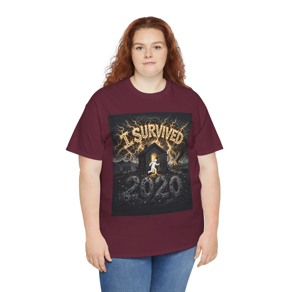 I Survived 2020 — Original PILOT Design Unisex Heavy Cotton Tee