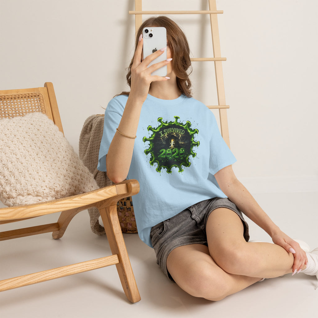 I Survived 2020 — Director's Cut S1:E5 "Delivery Doomsday" | Pandemic Edition Unisex Heavy Cotton Tee
