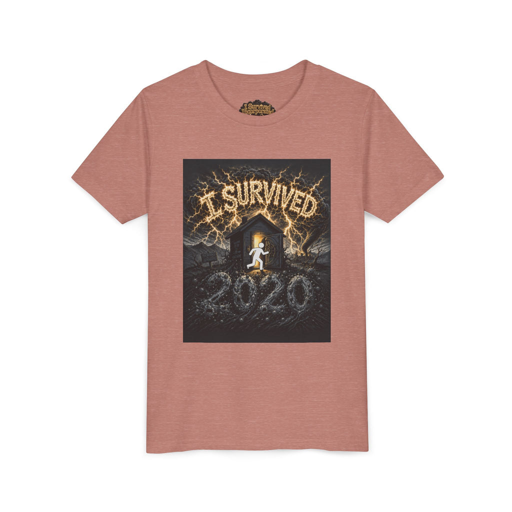 I Survived 2020 — Original Design Teaser Tee | Season 1 Premiere Drop Youth Short Sleeve Tee