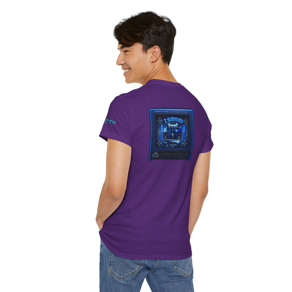 I Survived 2020 — "Please Stand By" Test Pattern Tee Lockdown Special Edition Summer Exclusive Unisex Heavy Cotton Tee
