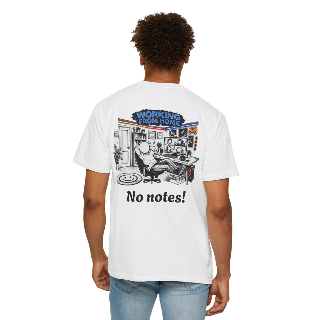 I Survived 2020 — LOCKDOWN S3:E4: "Working From Home" Unisex Garment-Dyed T-shirt