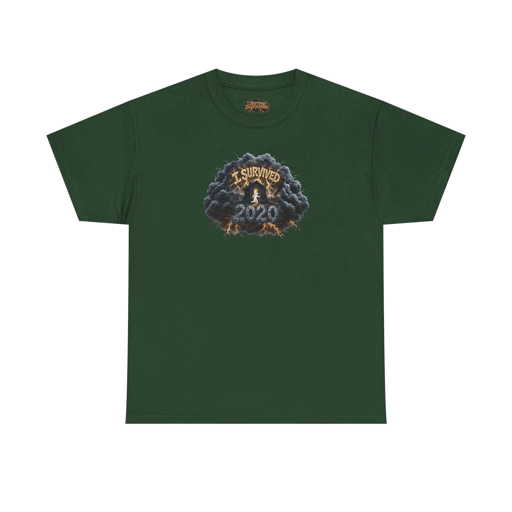 I Survived 2020 —  Original PILOT Design: Director's Cut Unisex Heavy Cotton Tee