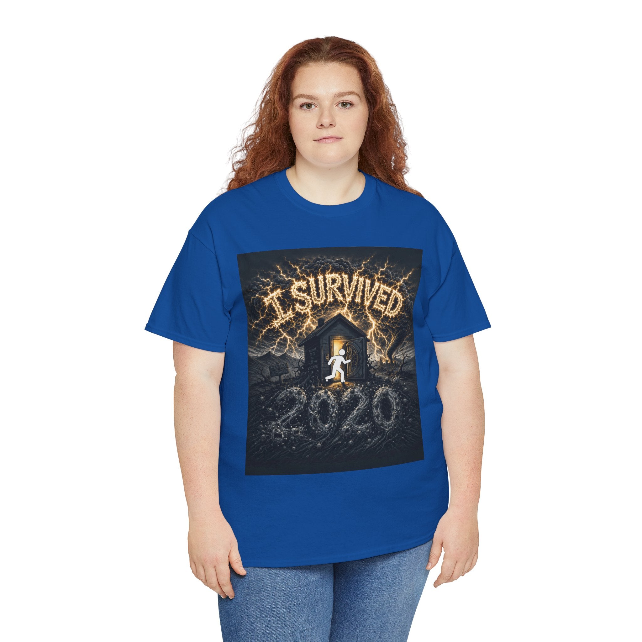 I Survived 2020 — Original PILOT Design Unisex Heavy Cotton Tee