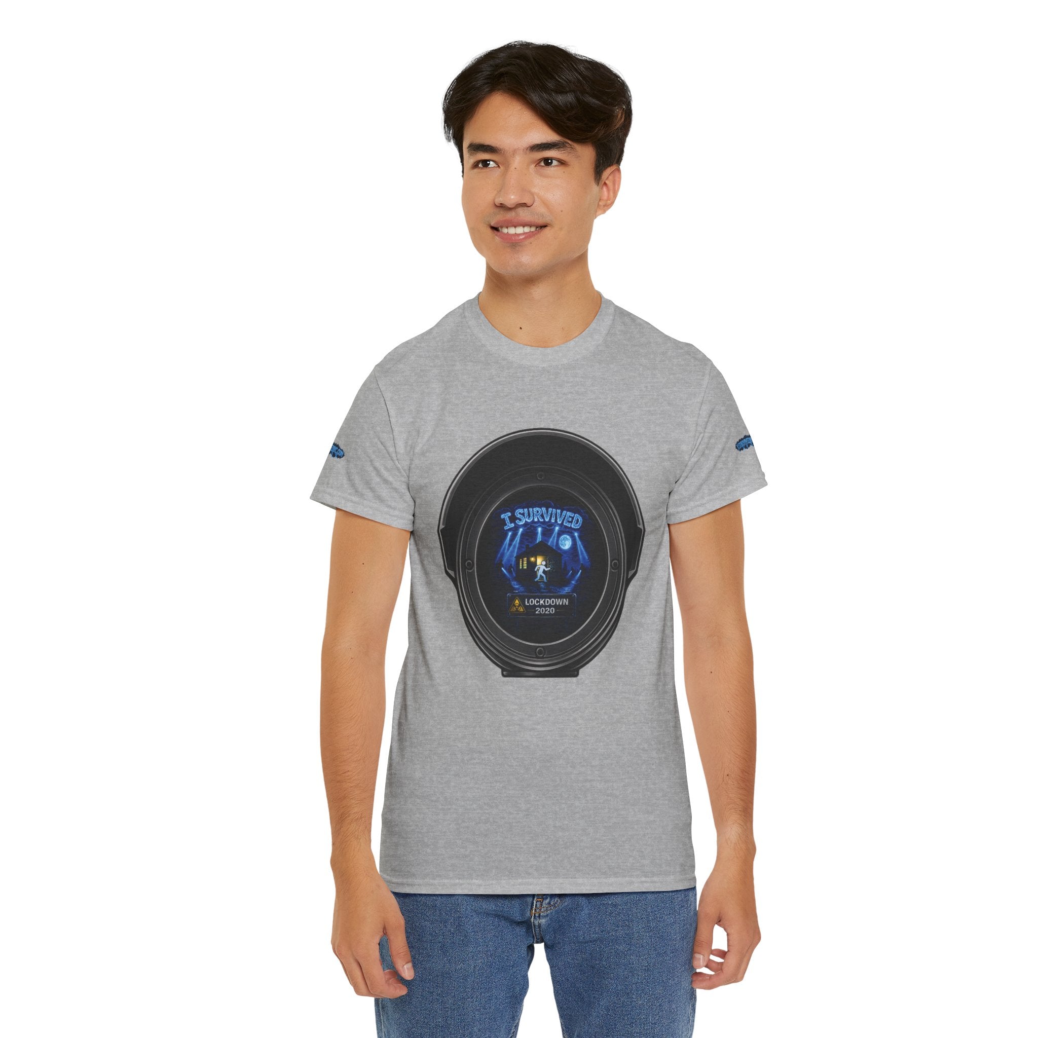 I Survived 2020 — Director's Cut S3:E3 "Remote Schooling" | Lockdown Edition Documentary Unisex Heavy Cotton Tee (SPECIAL EDITION)
