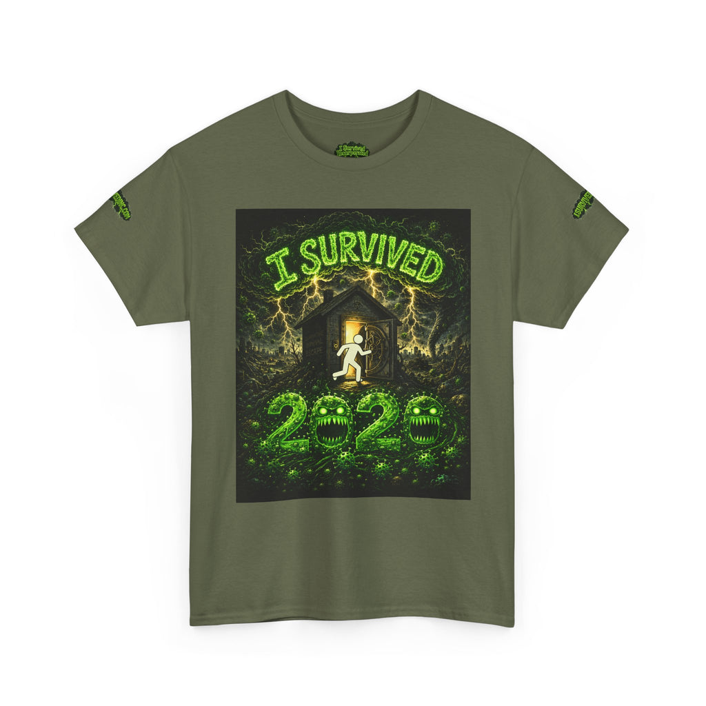 I Survived 2020 — S1:E4 "Mask Madness Mayhem Moment" | Pandemic Edition Unisex Heavy Cotton Tee (SPECIAL EDITION)