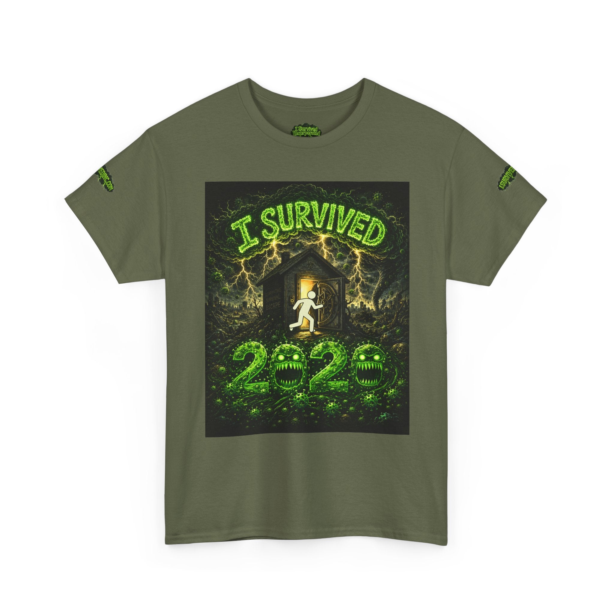 I Survived 2020 — S1:E4 "Mask Madness Mayhem Moment" | Pandemic Edition Unisex Heavy Cotton Tee (SPECIAL EDITION)