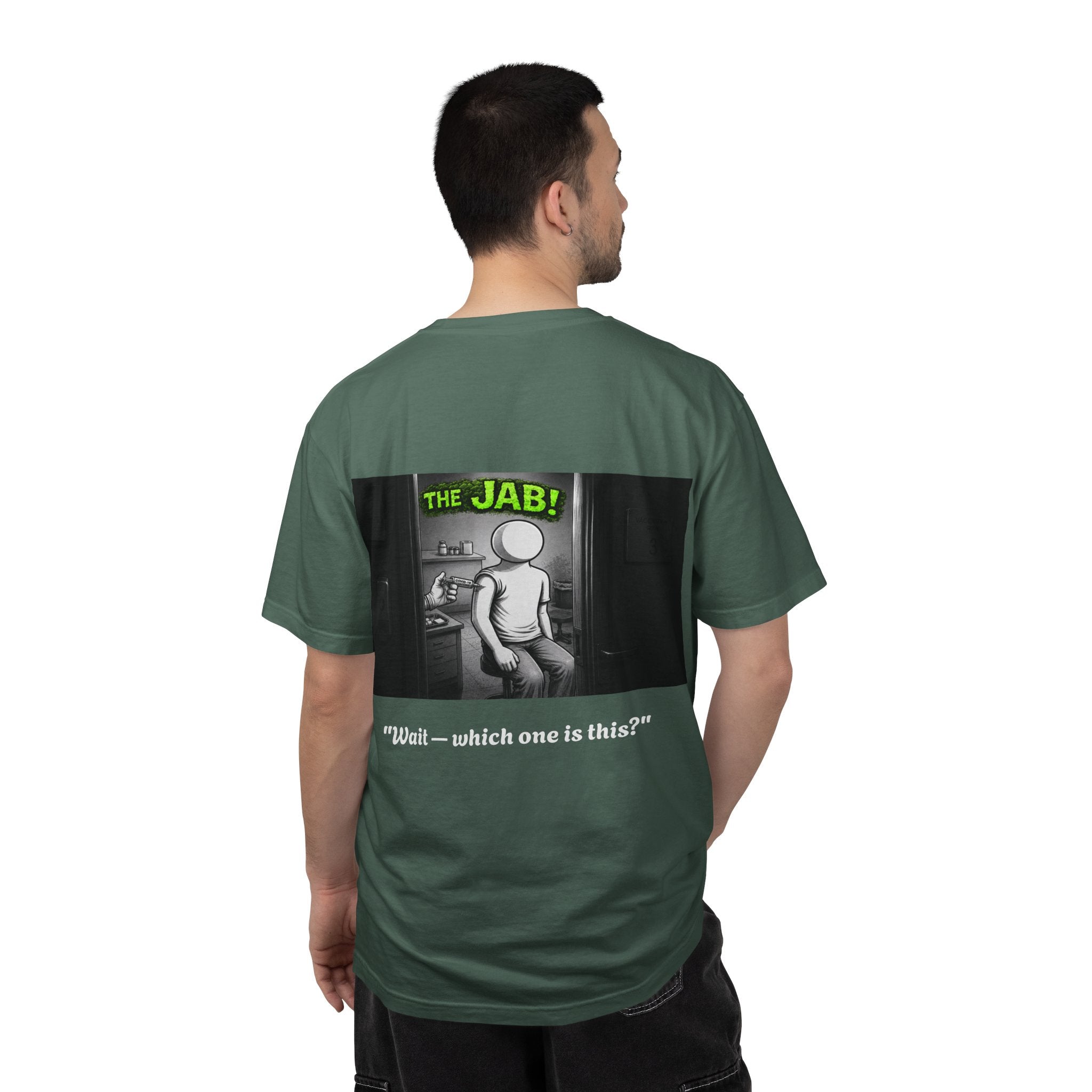 I Survived 2020 — S1:E3 "The Jab!" | Pandemic Edition Unisex Garment-Dyed T-shirt